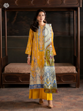 Pakistani Sorrel by Gulljee Unstitched Three Piece - Sunset Yellow